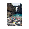 Furore Fjord - Bridge and Boats Photographic Art Print For Wall