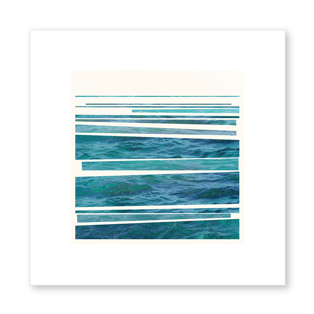 Syncopated Shore Art Print for Home Decoration